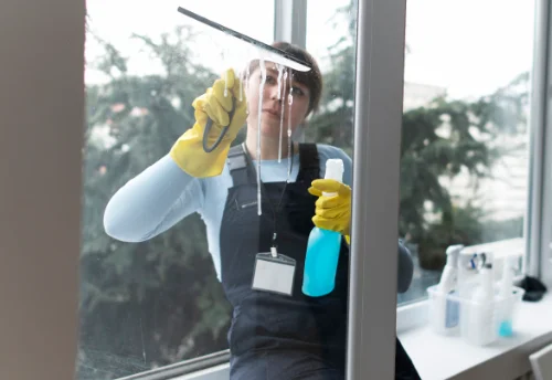Nettoyage de vitres intérieures et extérieures à Touvois